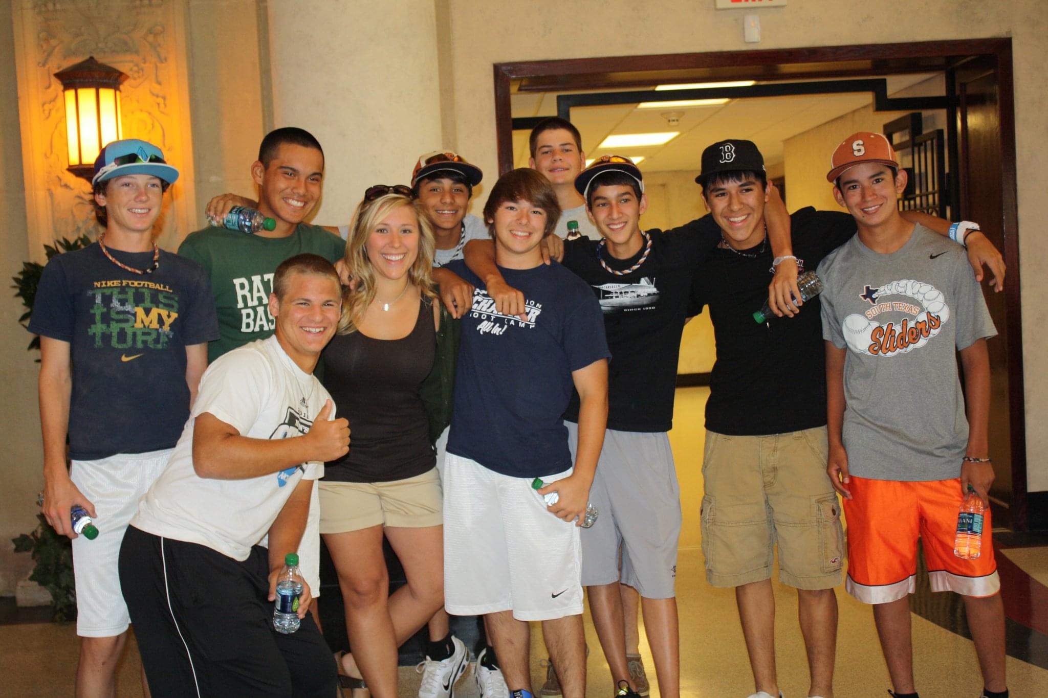 South Texas Sliders baseball team at Texas Tech