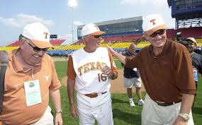 Augie Garrido at Rosenblatt Stadium during the College World Series